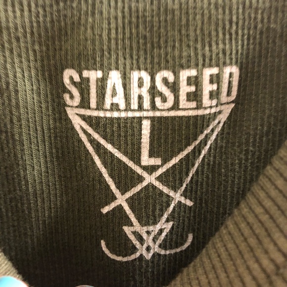 green ribbed crop top - Picture 2 of 2